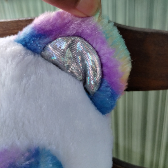 BUILD A BEAR Rainbow Friends Panda Bear Plush Multicolor Doll Stuffed Animal Toy - Picture 9 of 15